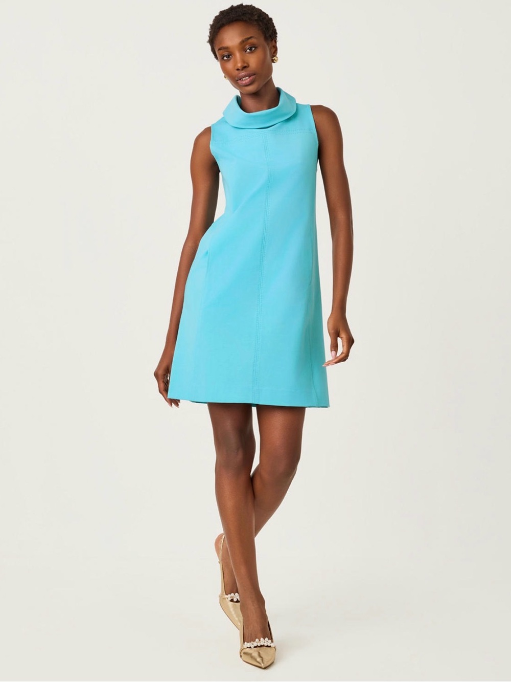 Lilly Pulitzer 
Payson Shift Dress 
Capri Blue - Picture 4 of 13
